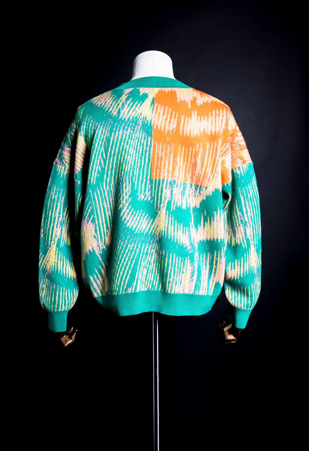 Alatus Green Pattern Jumper