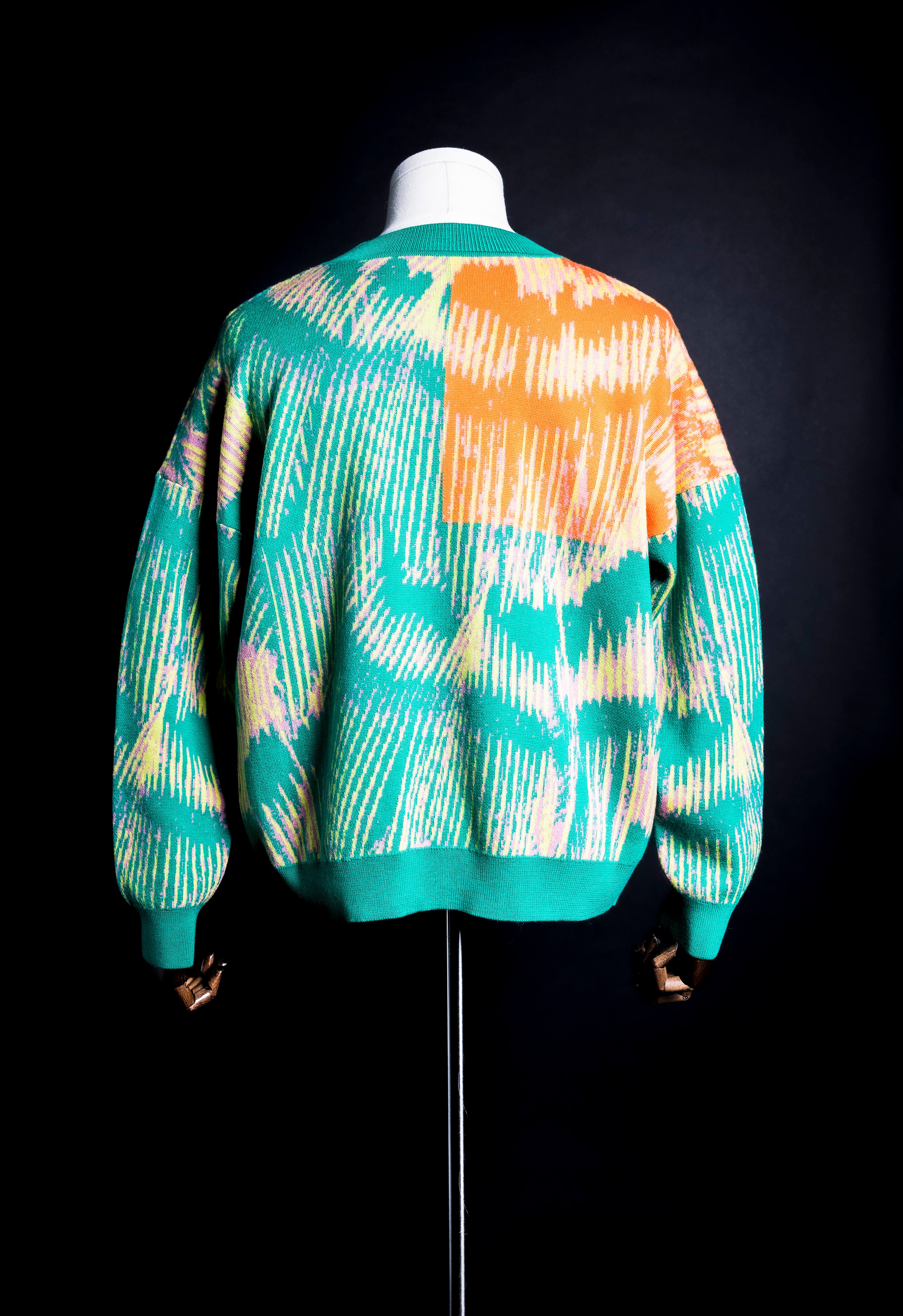 Alatus Green Pattern Jumper