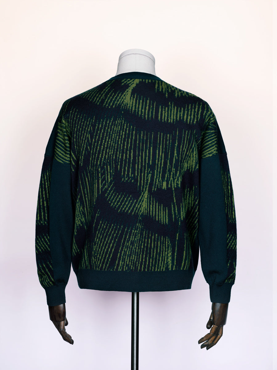 Clarus Forest V-Neck Cardigan