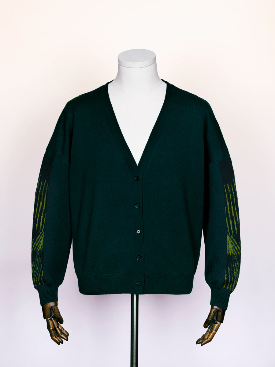 Clarus Forest V-Neck Cardigan