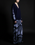 Clarus Navy V-Neck Cardigan