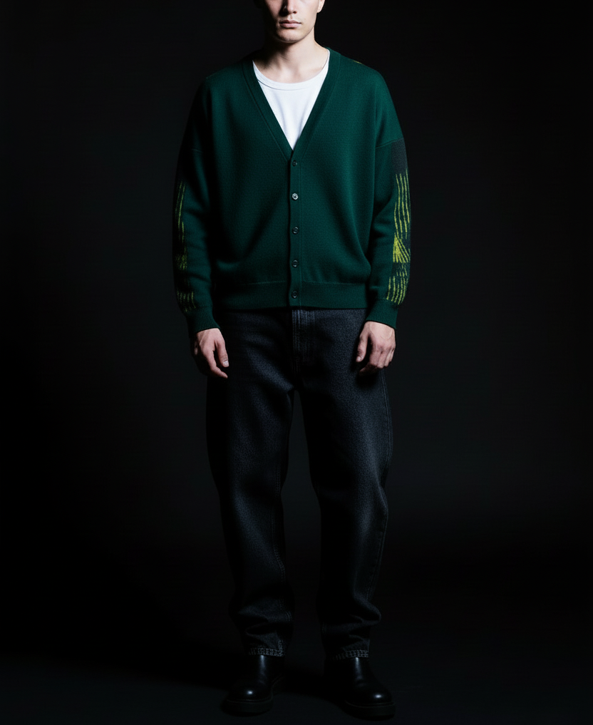 Clarus Forest V-Neck Cardigan