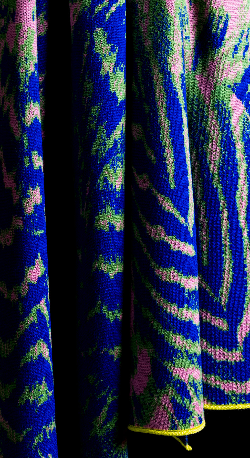 Avery Green Pink Pattern Scarf
