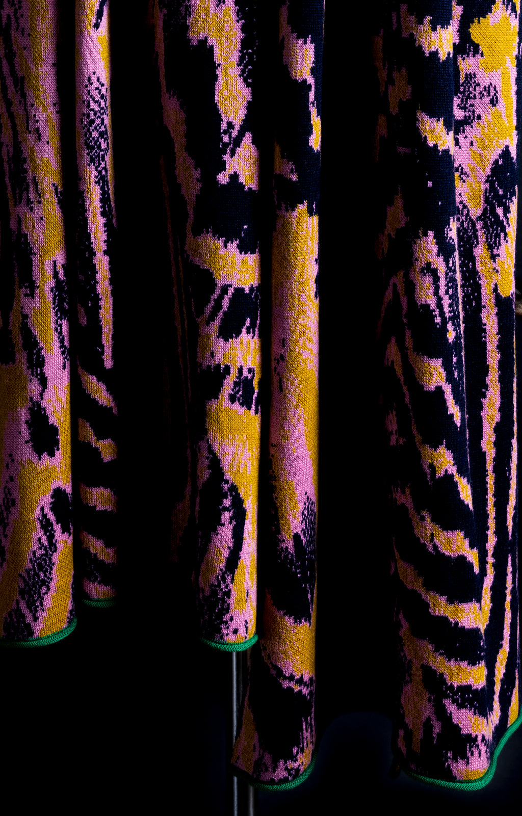 Avery Navy Sand Pattern Scarf
