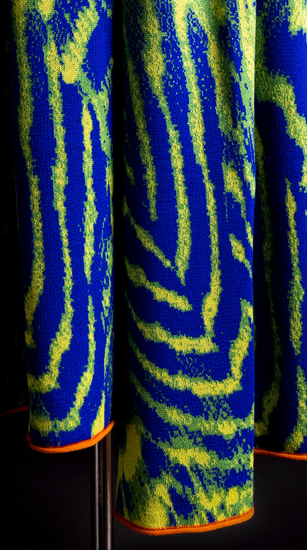 Avery Green Citrus Pattern Scarf