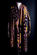 Avery Navy Sand Pattern Scarf